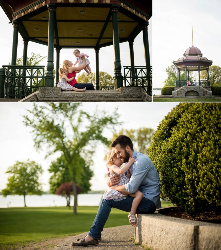 Lower Commons Wakefield, MA family photography session